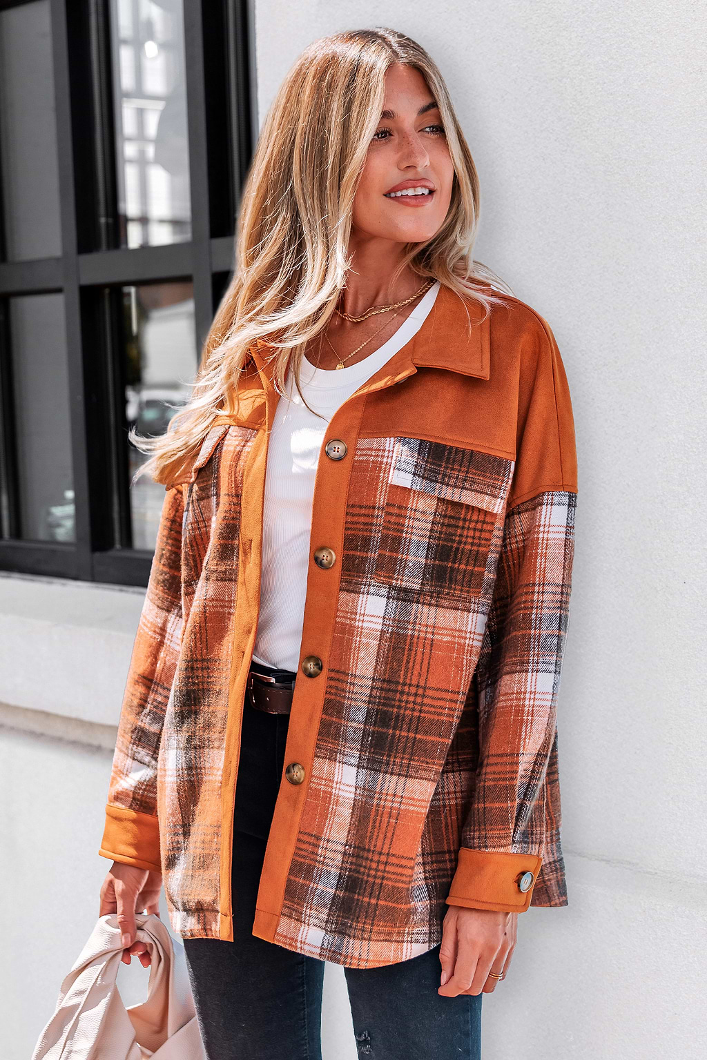 Toasty Vibes Plaid Jacket
