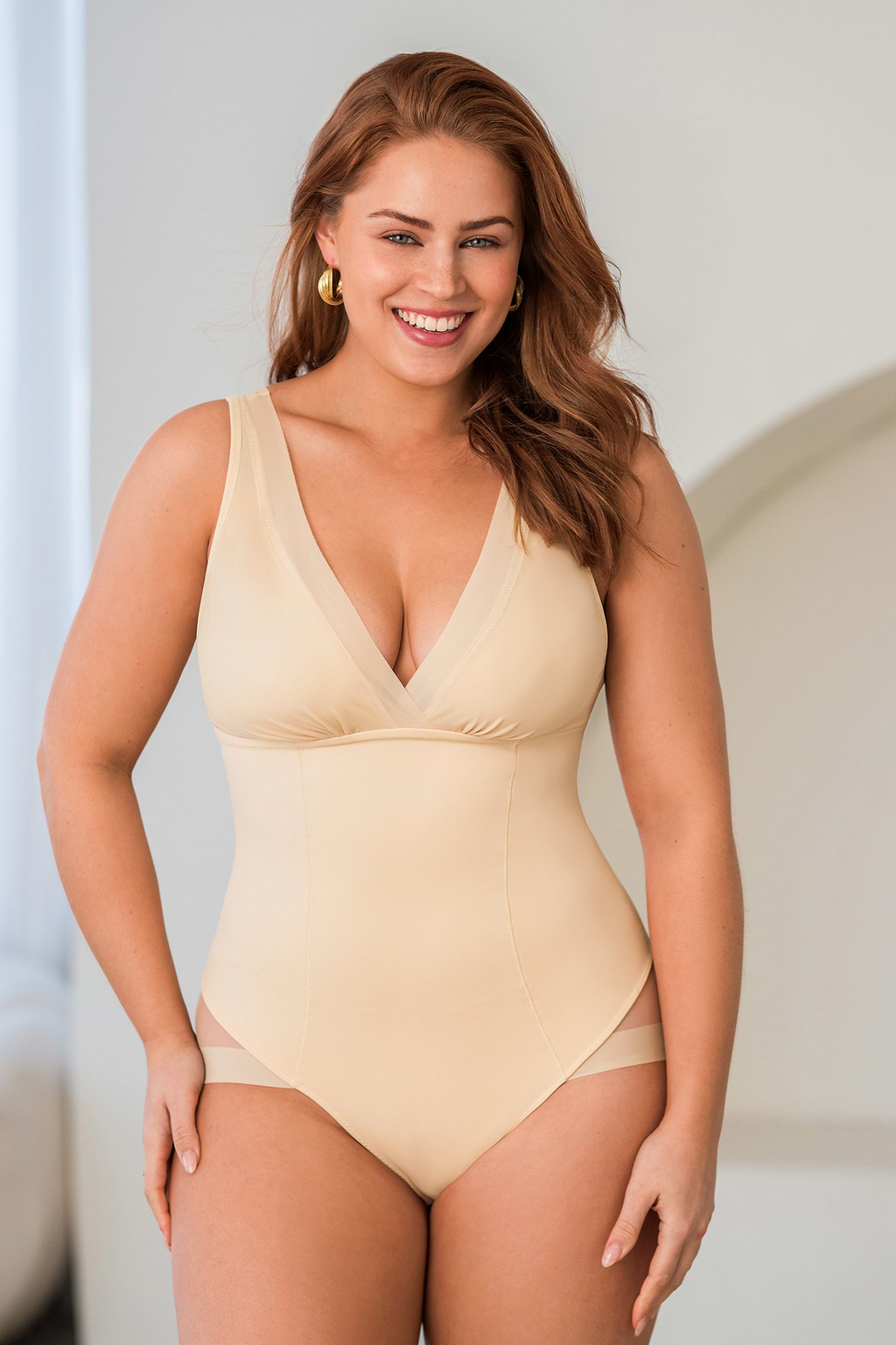 True Form Nude Shapewear Bodysuit