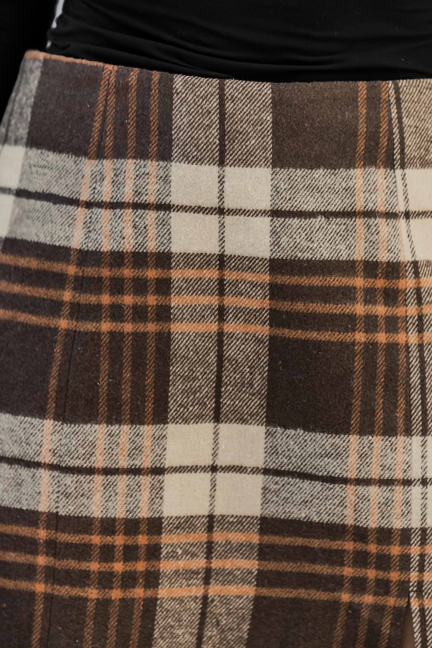 Caramel Drizzle Plaid Mini Skirt | Fall Chic Style | Cupshe