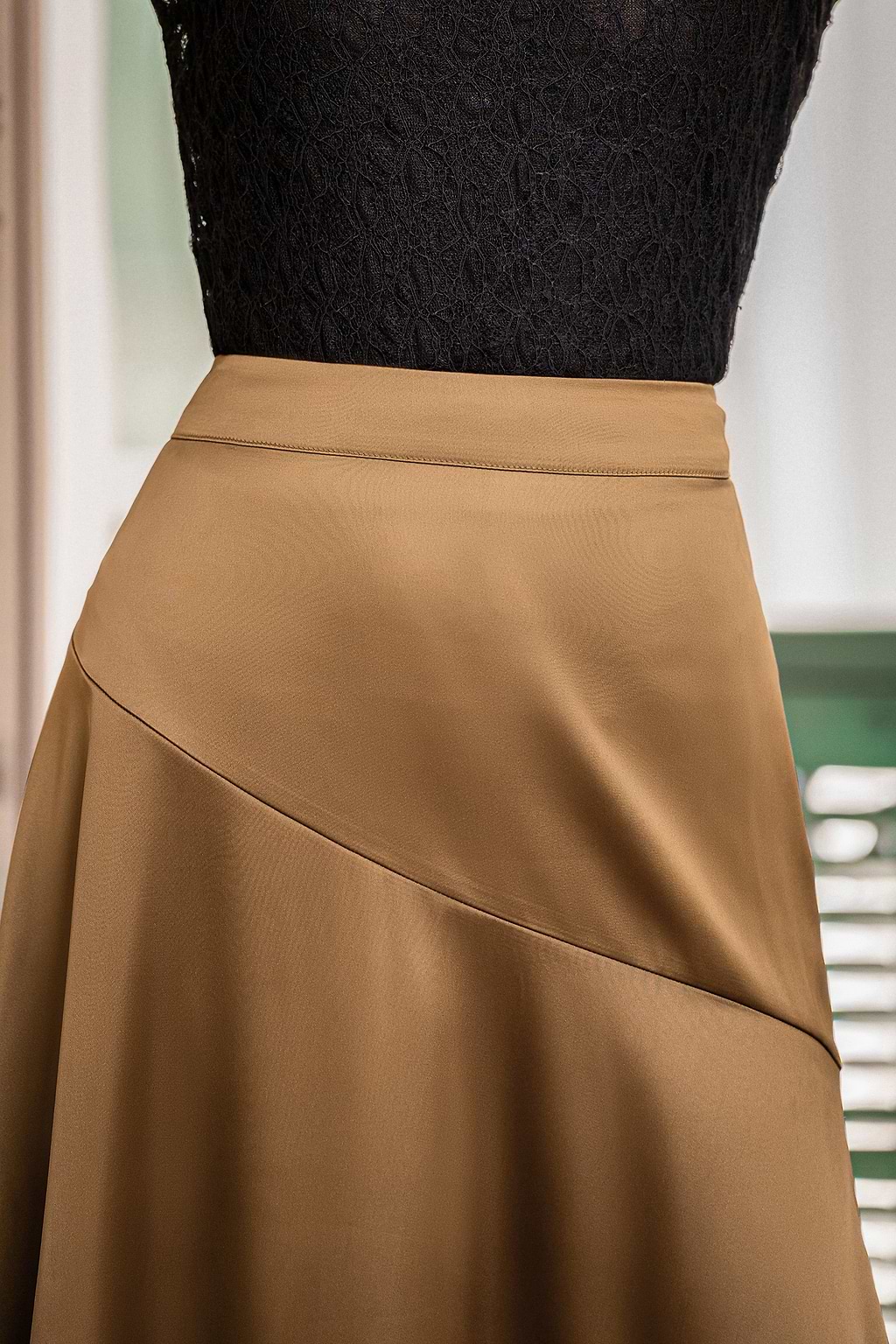 Take the Spotlight Brown Maxi Skirt