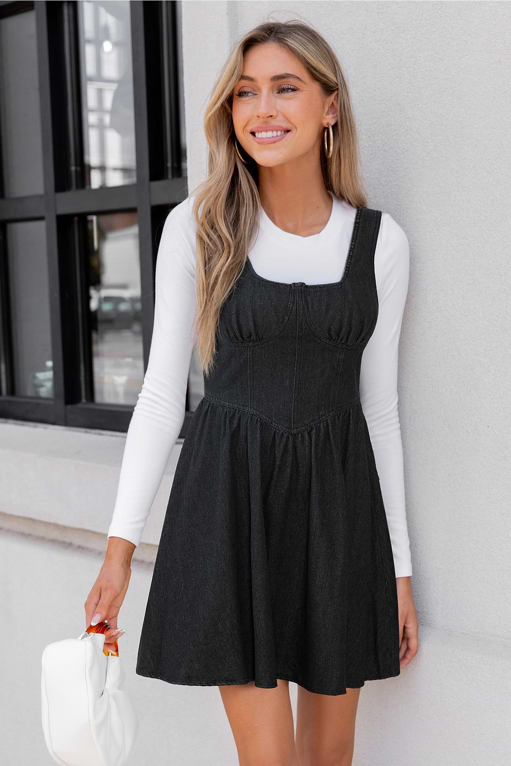 Everyday Fairytale Grey Mini Dress
