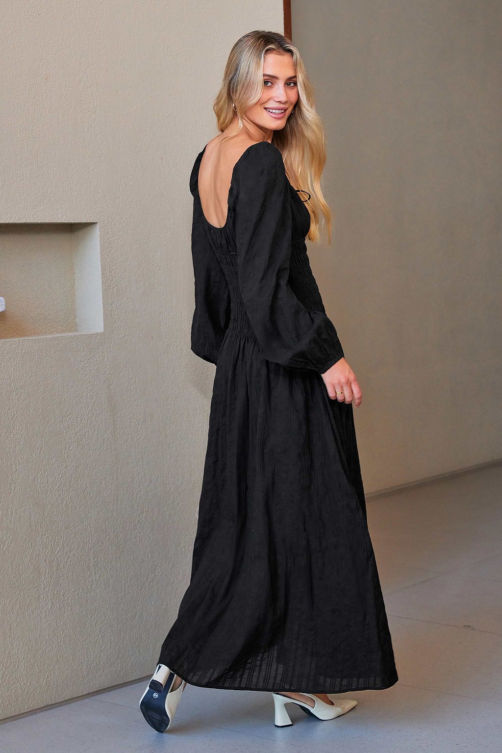 Picked for You Black Maxi Dress