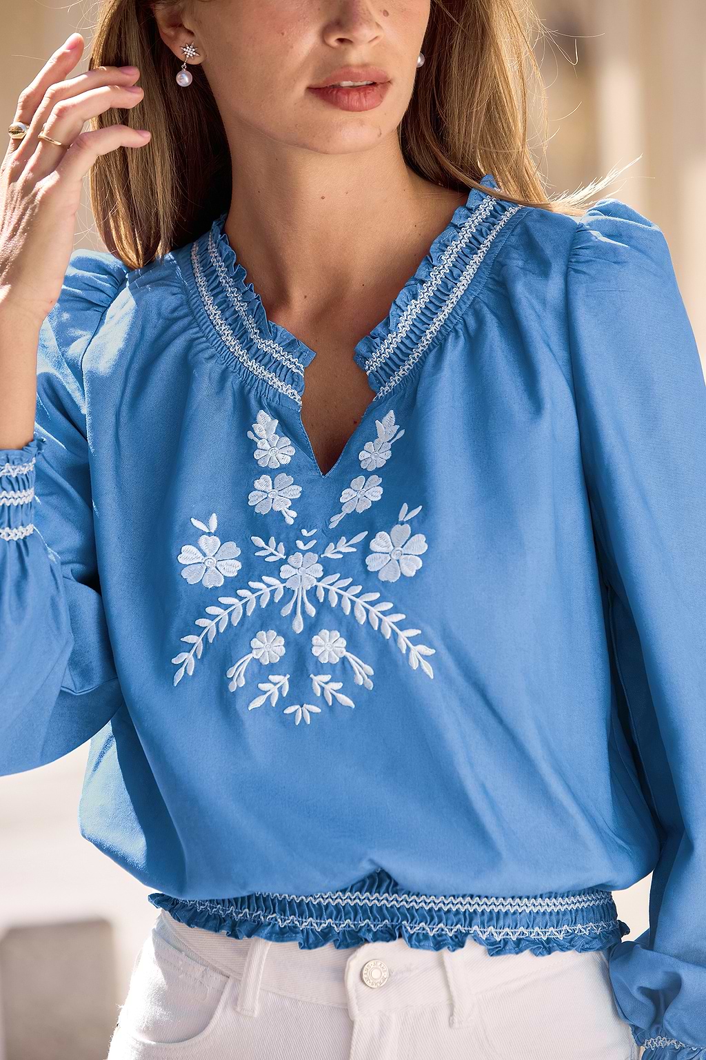 Moonlight Drive Blue Top