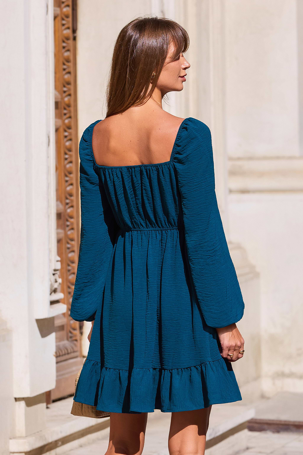 Midnight Call Blue Mini Dress