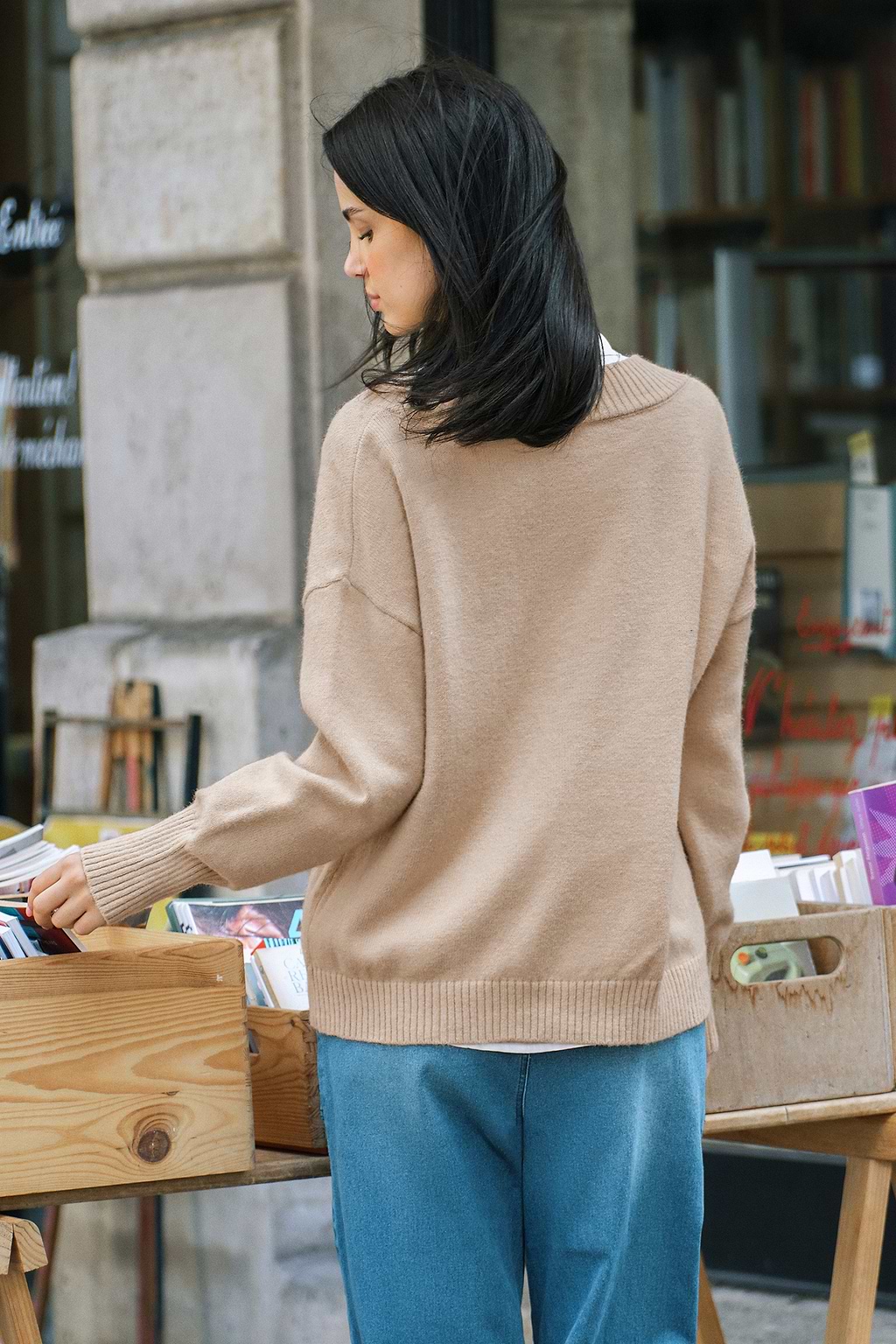 Maglione marrone Coffee First