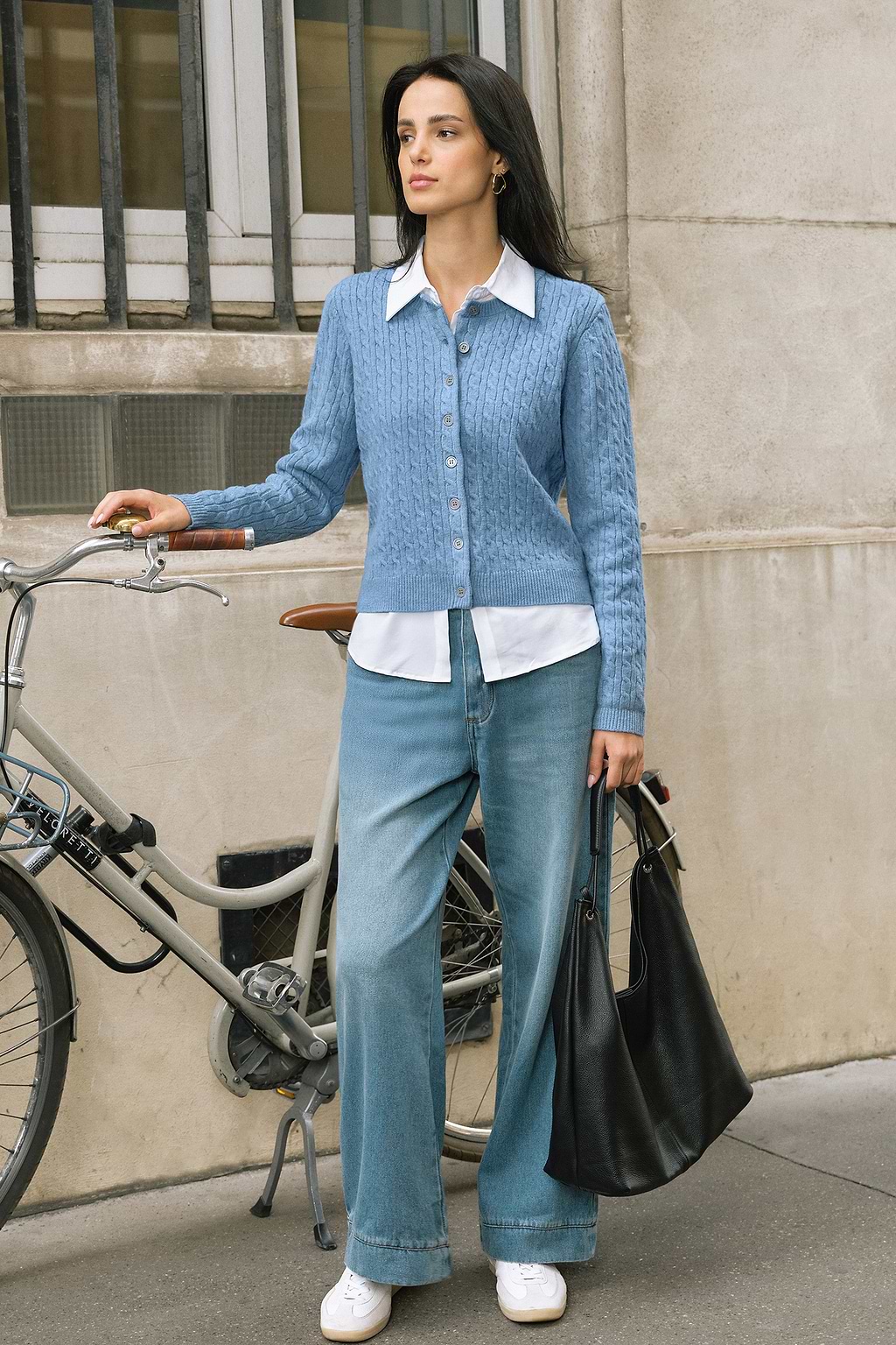 You Know Me Blue Cardigan