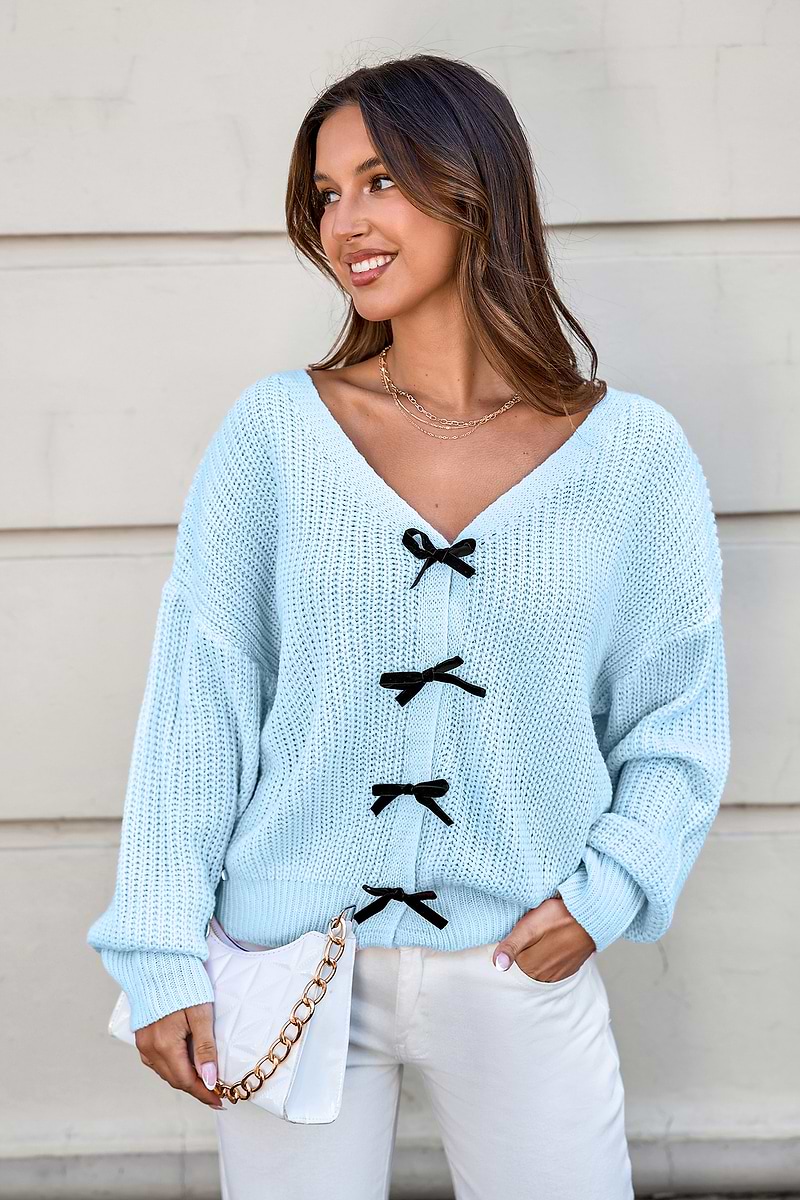 Sweet Harmony Blue Sweater