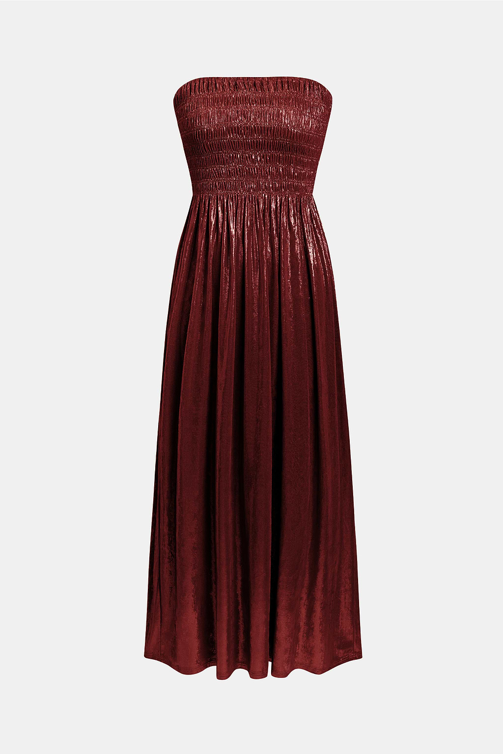 Ruby Goddess Red Maxi Dress