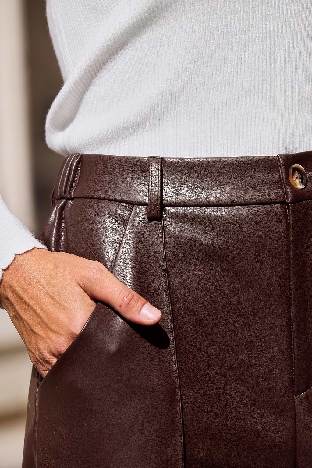 Pantaloni marroni Danger Zone