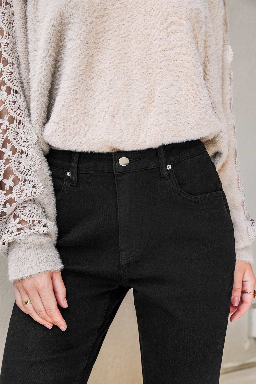 Big Ego Black Jeans