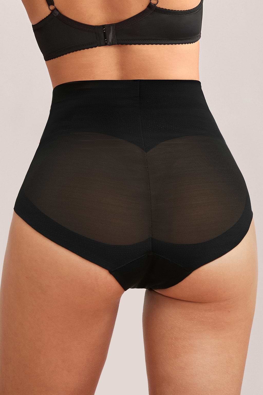 Hidden Charm Black Shapewear Briefs