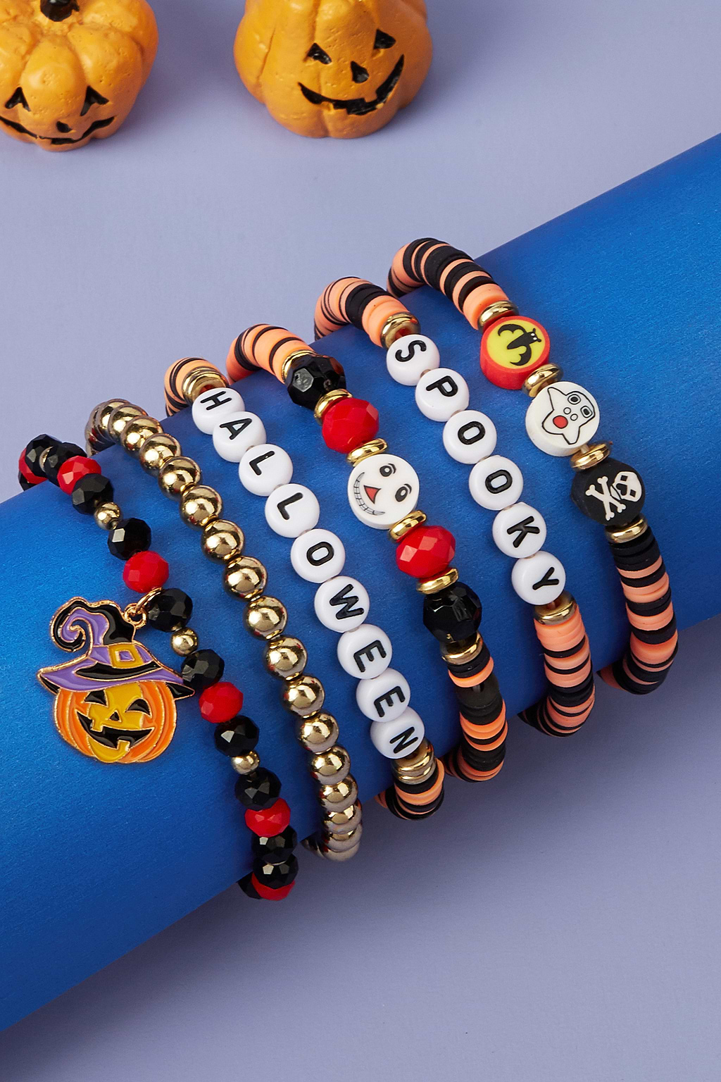 Trick or Treat Beaded Bracelet Set