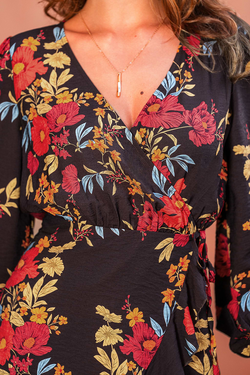Heart to Heart Floral Mini Dress