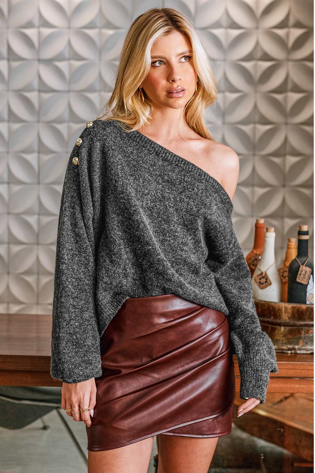 When You Know You Know Grey Jumper