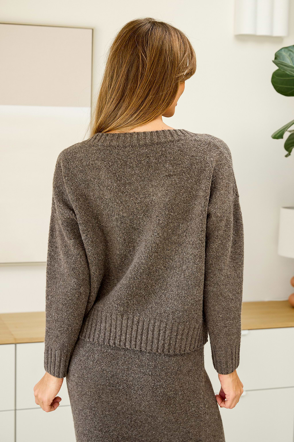 Dreamy Days Brown Sweater