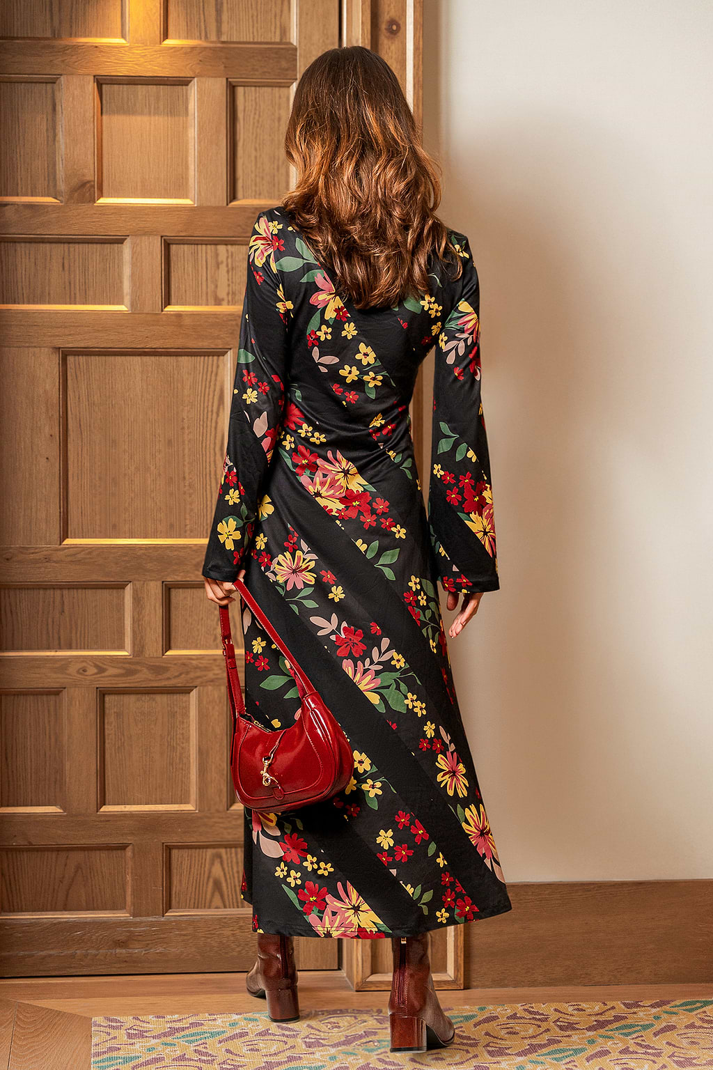Self Made Floral Maxi Dress
