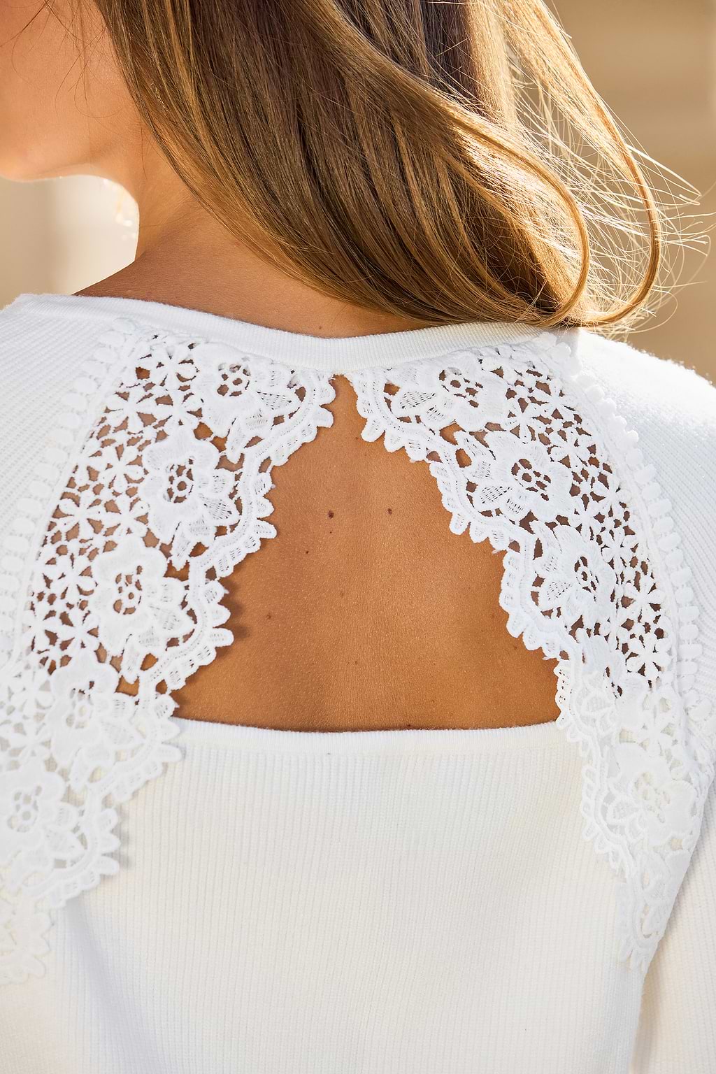 Everyday Pretty White Sweater