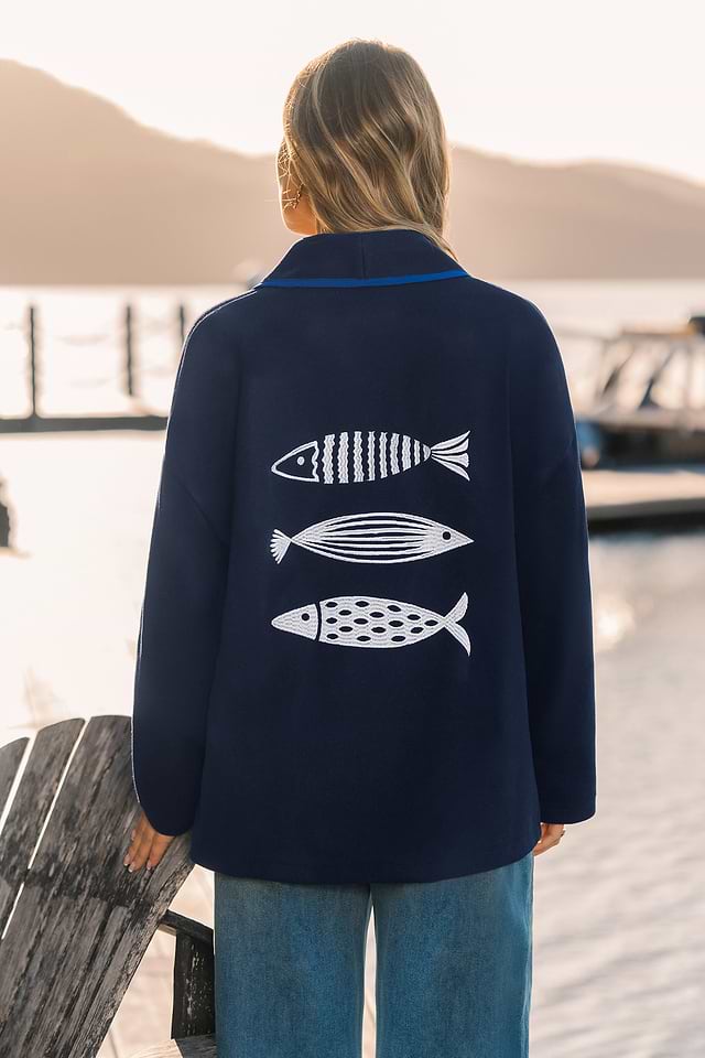 Reel Talk Blue Coat