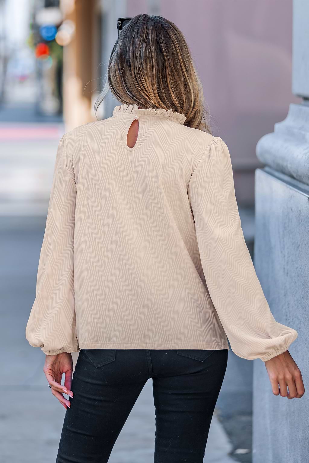 First Impressions Beige Top