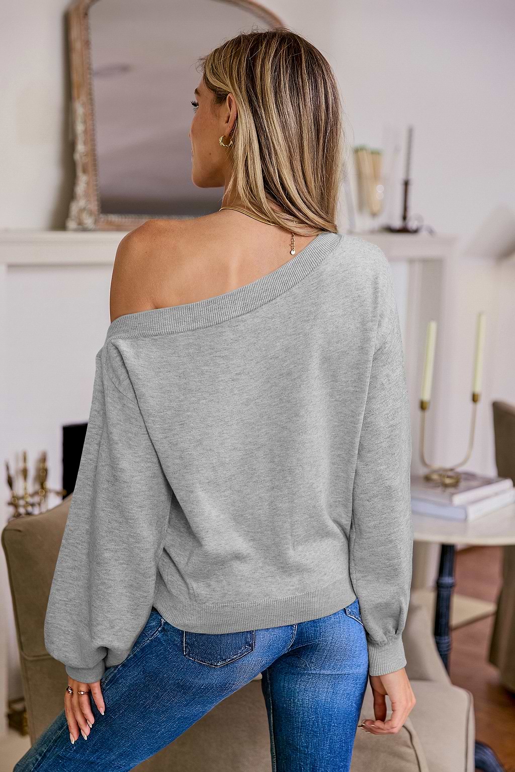 Pilates Princess Grey Sweater