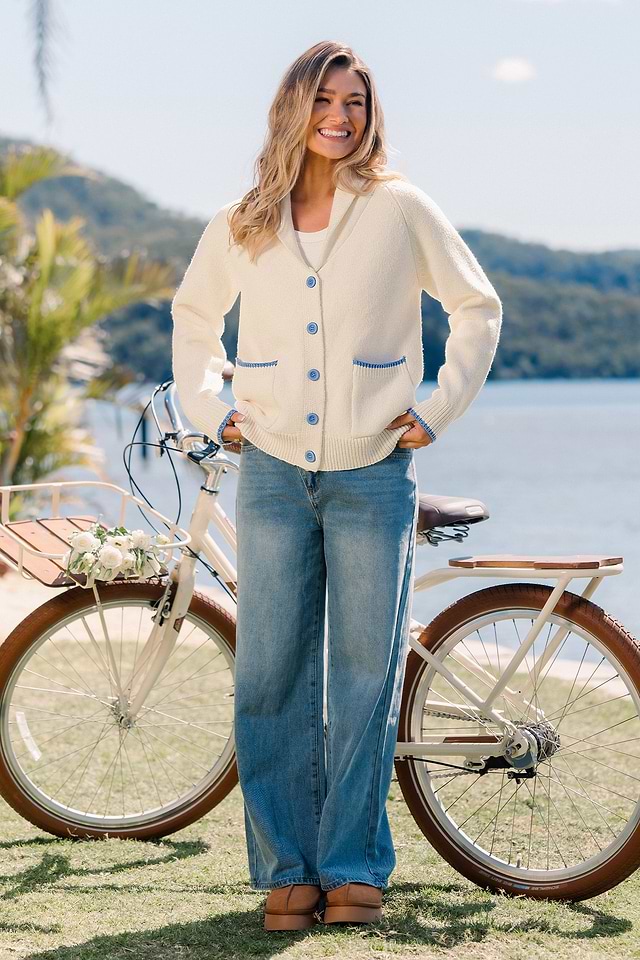 Maine Bay Cream Sweater