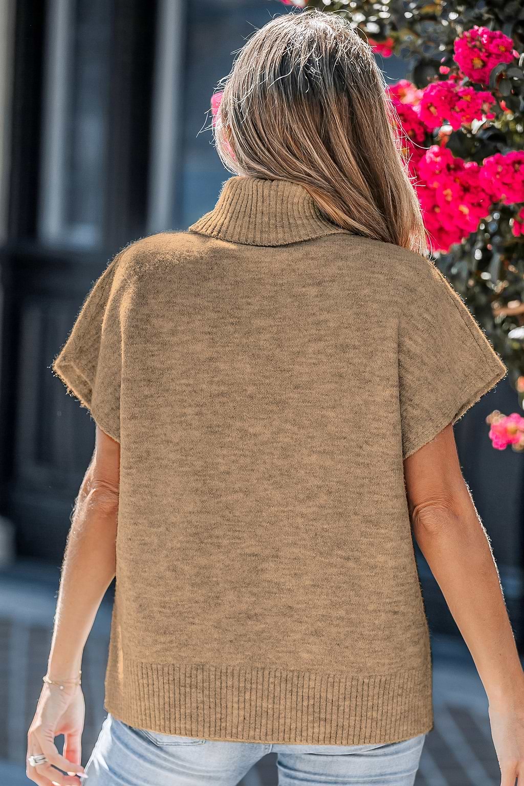 Soft Layers Beige Sweater