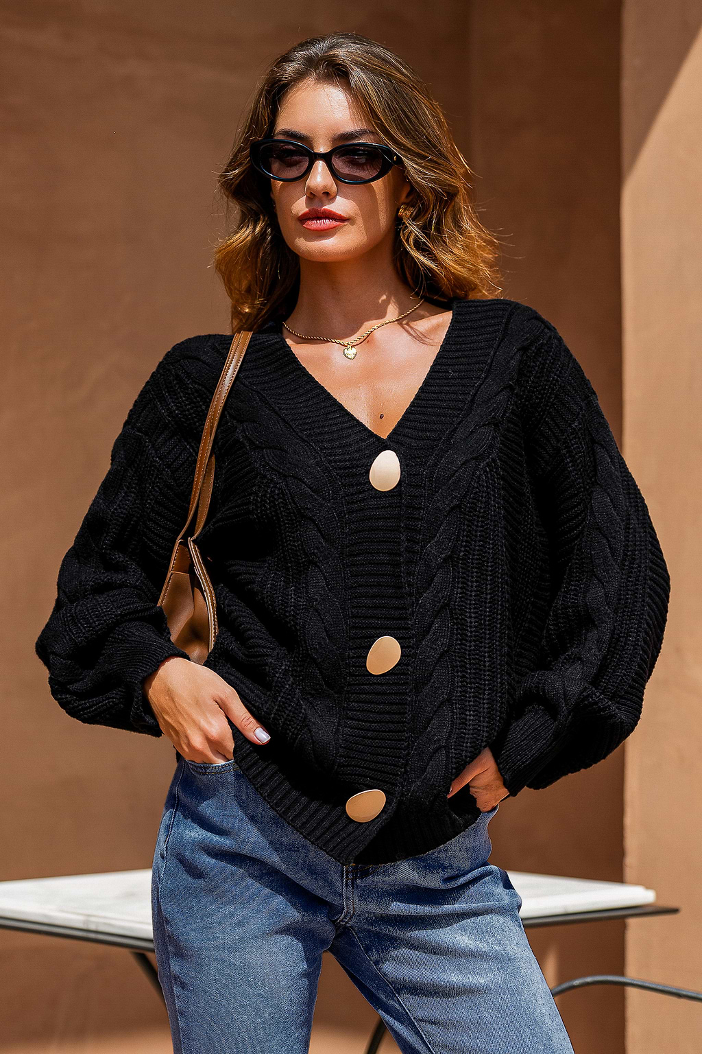 Big Hug Black Cardigan