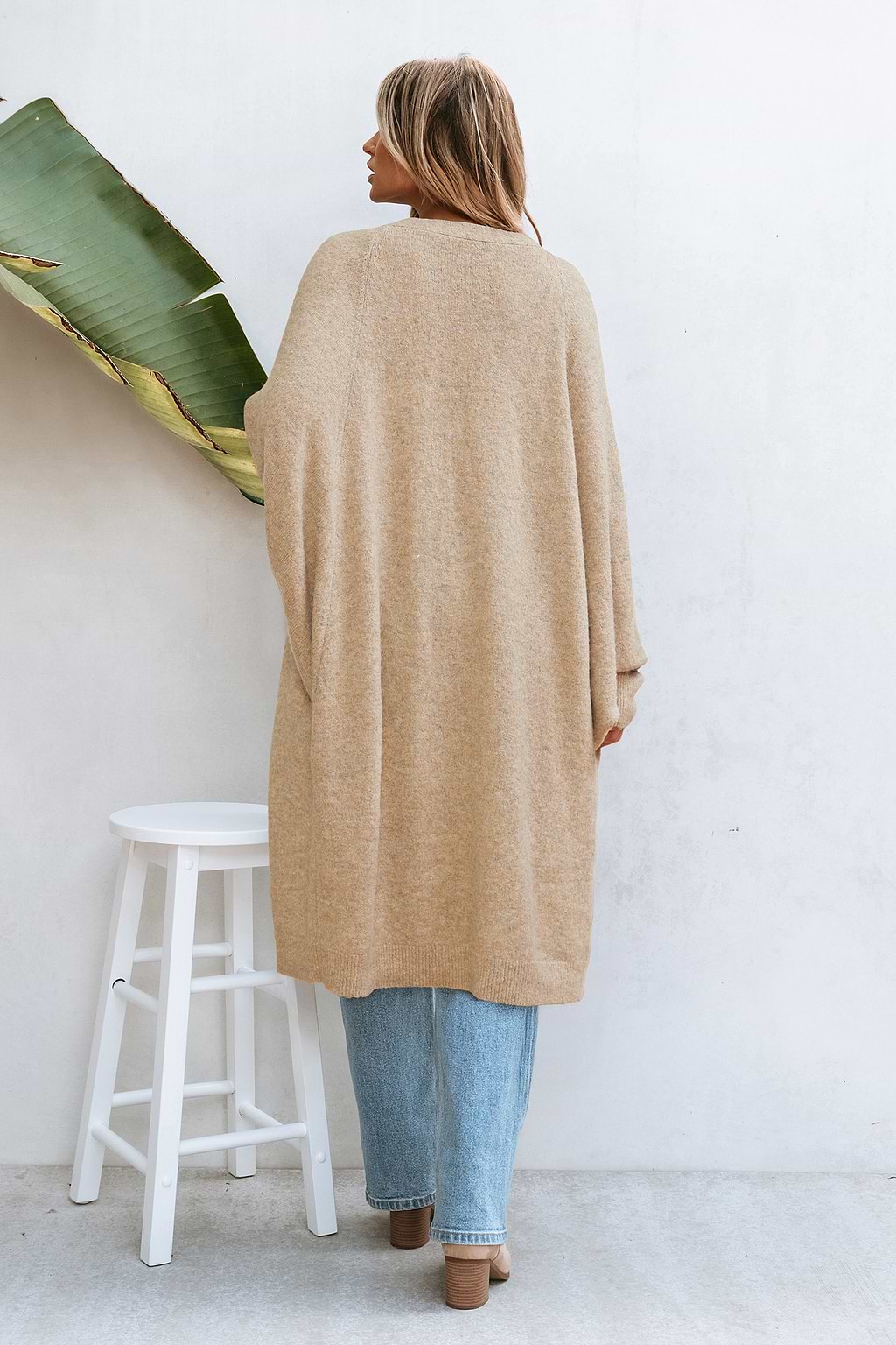 Blanket Statement Beige Cardigan