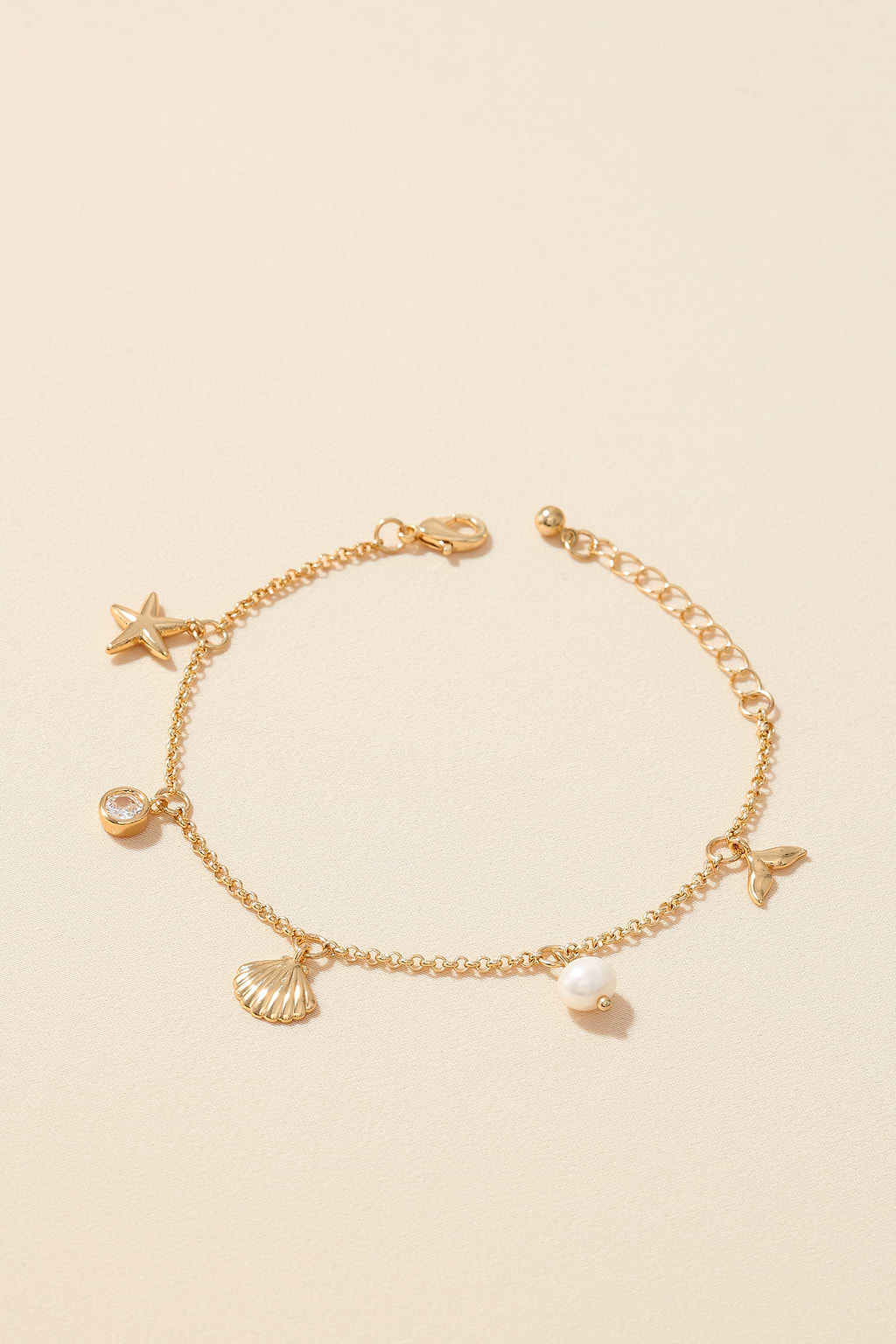 Lost at Sea Gold-Tone Bracelet