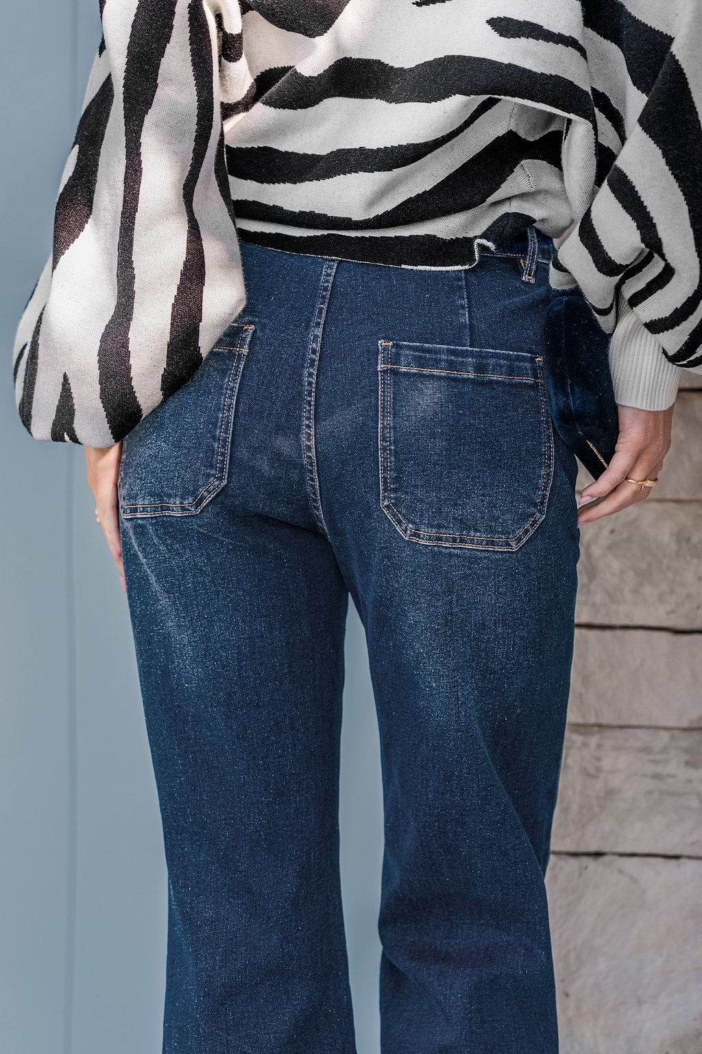 Jeans blu Rise & Shine