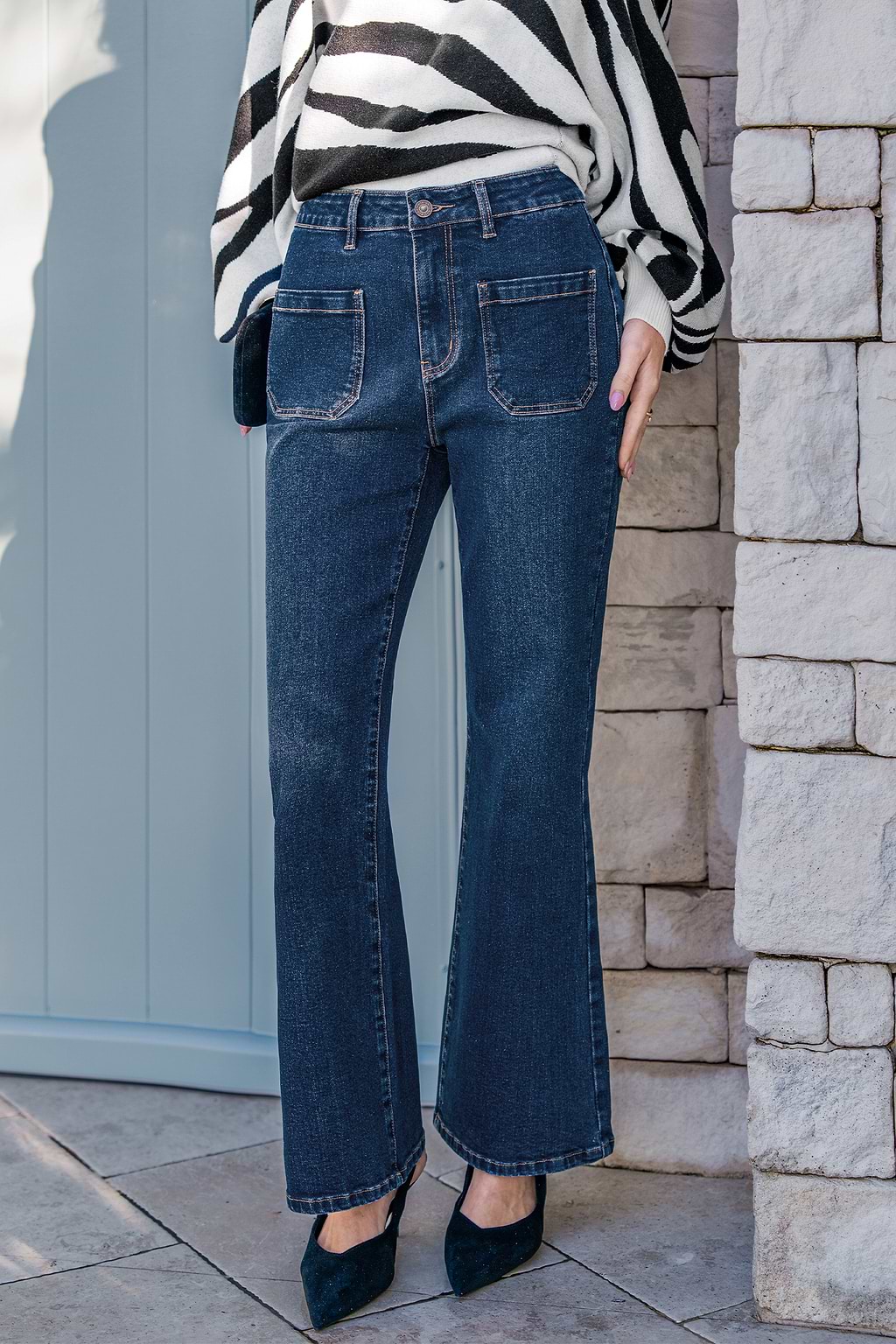 Rise & Shine Blue Jeans