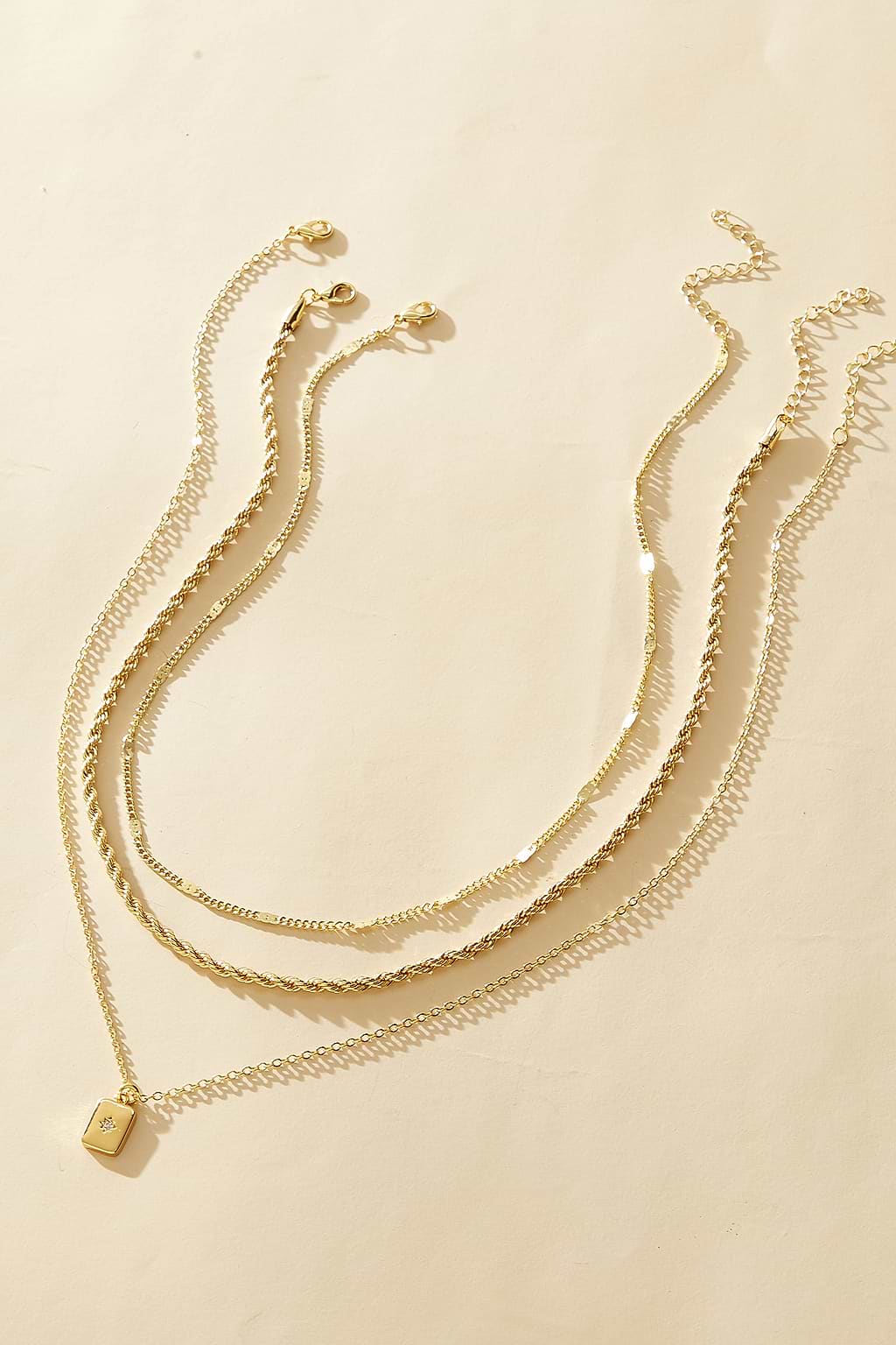 Finer Things Gold-Tone Necklace Set