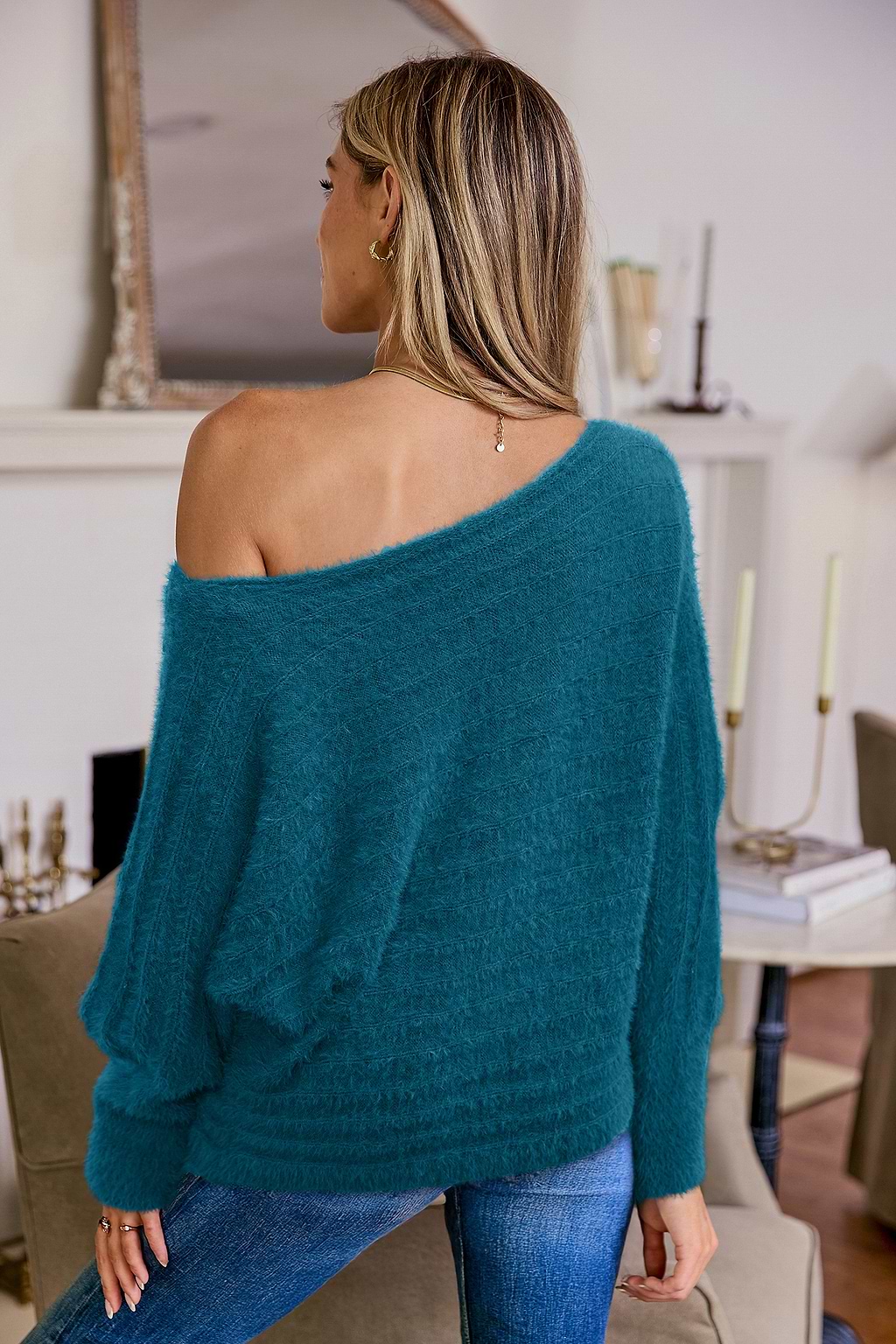 Cieli sereni in vista Maglione blu