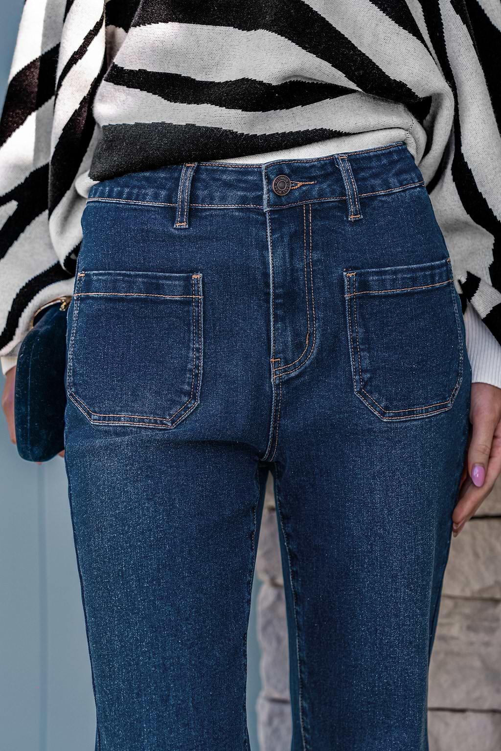 Jeans blu Rise & Shine