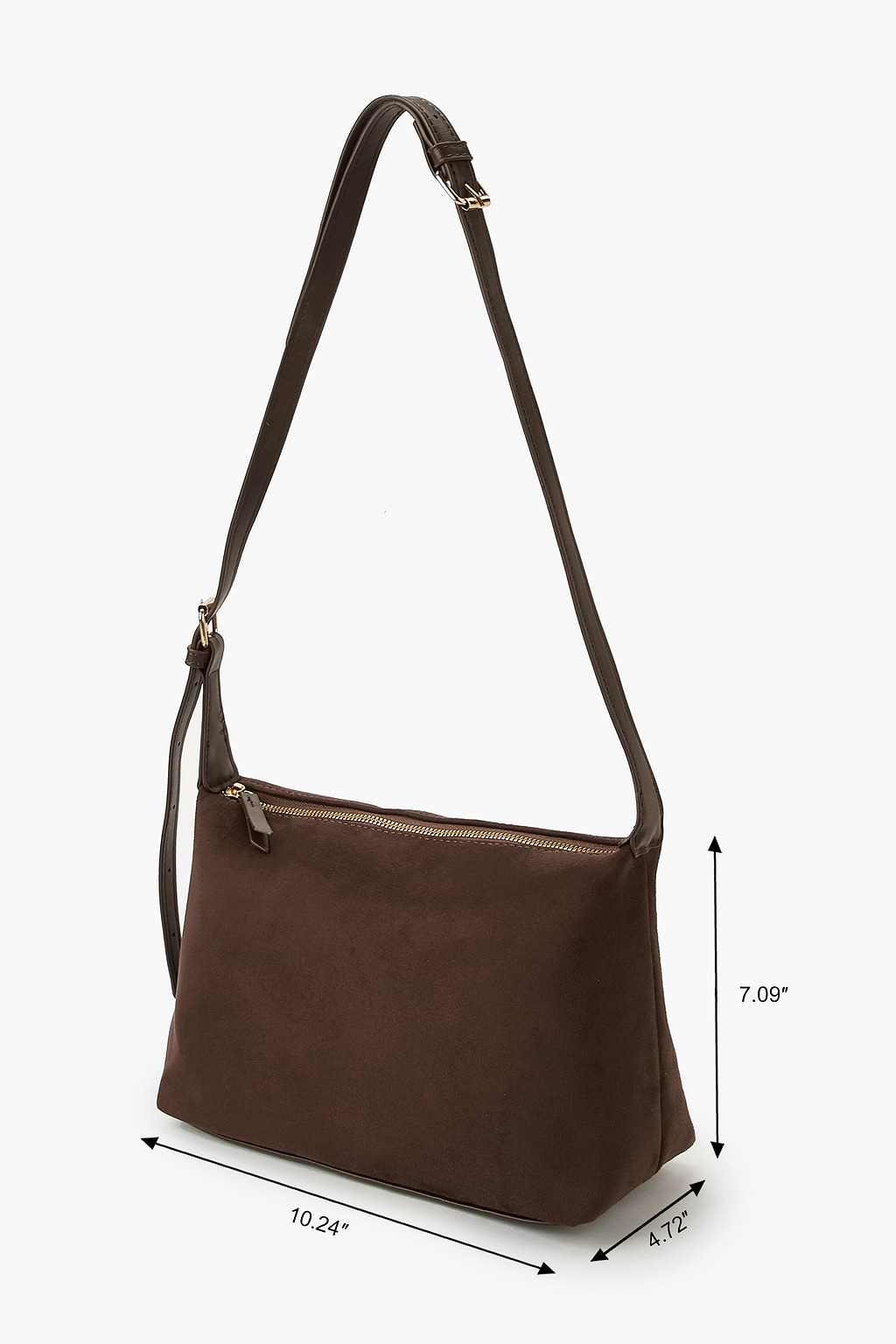 Borsa a tracolla marrone Avenue