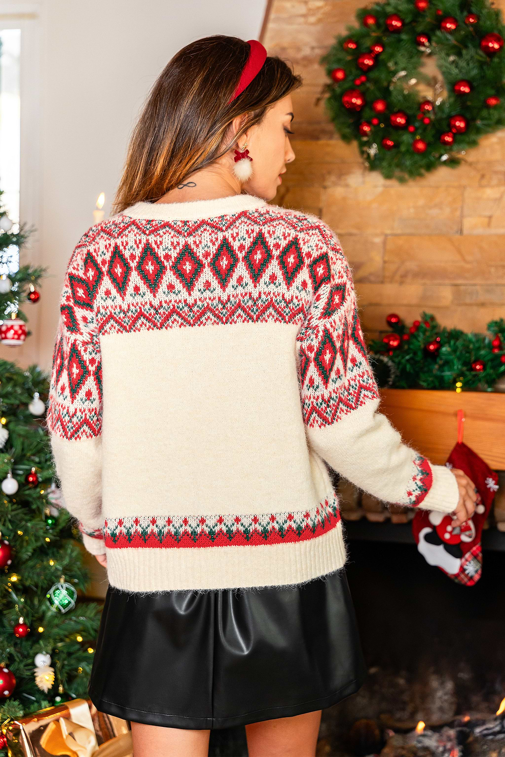 Frosted Mornings Cream Sweater