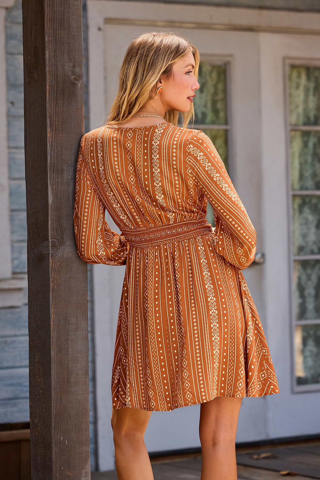 Date Night Ready Boho Mini Dress