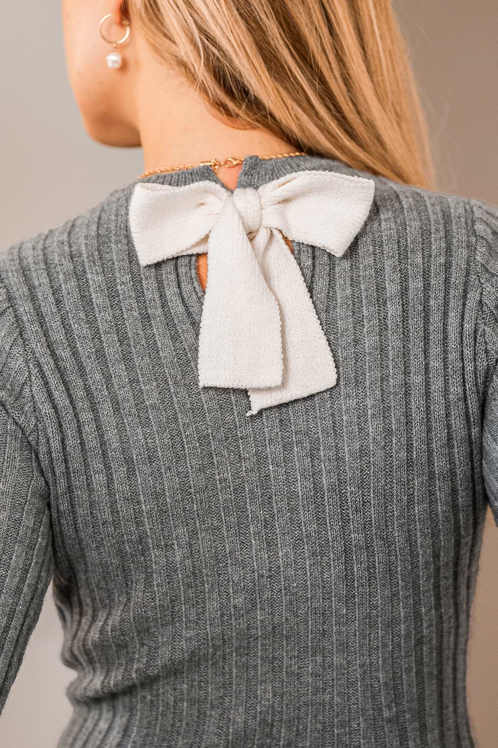 Grey Area Grey Sweater Dress