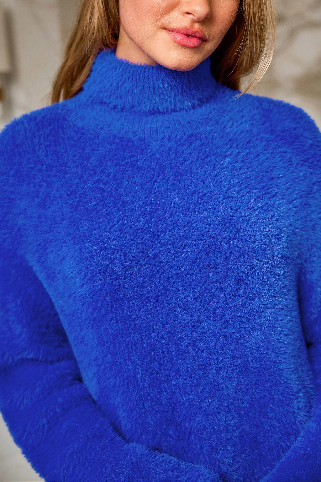 Cloud Haze Blue Sweater