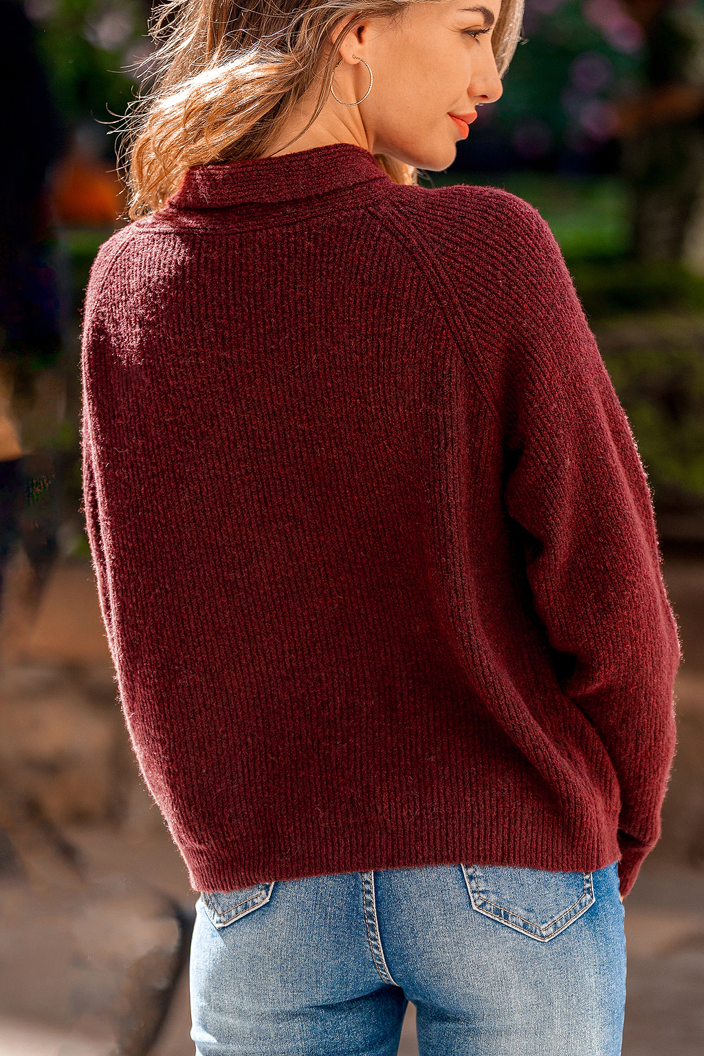 Finishing Touch Red Sweater