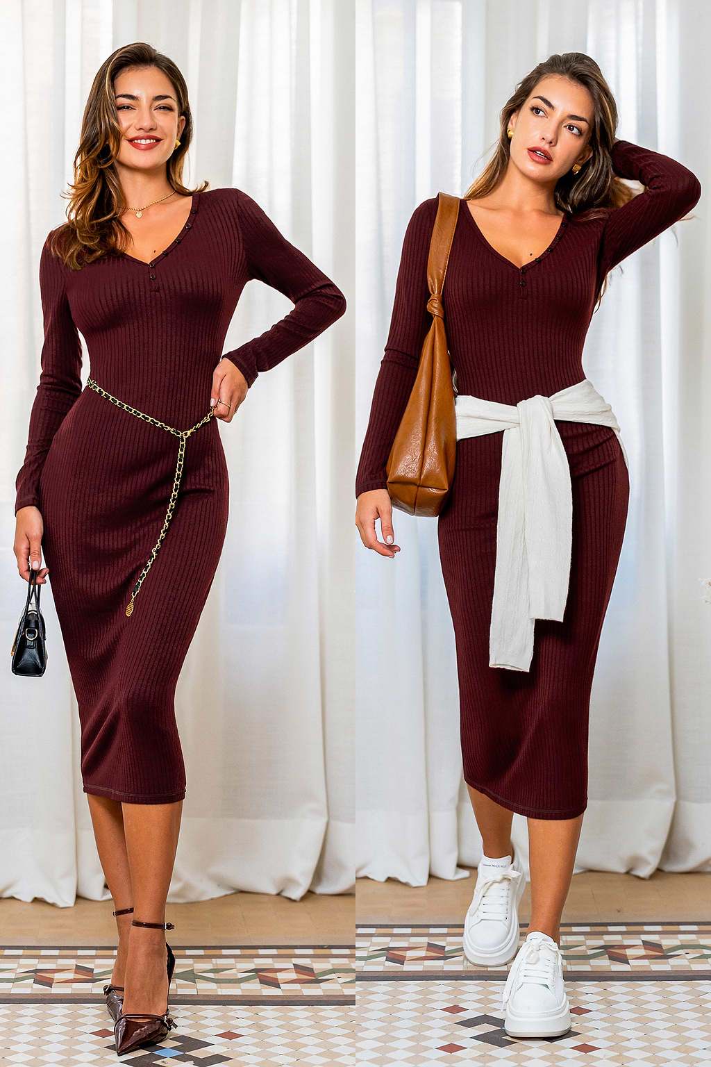 Rustling Romance Red Midi Dress