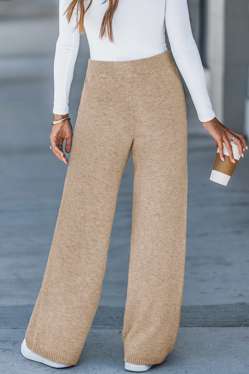 Hushed Tones Khaki Trousers