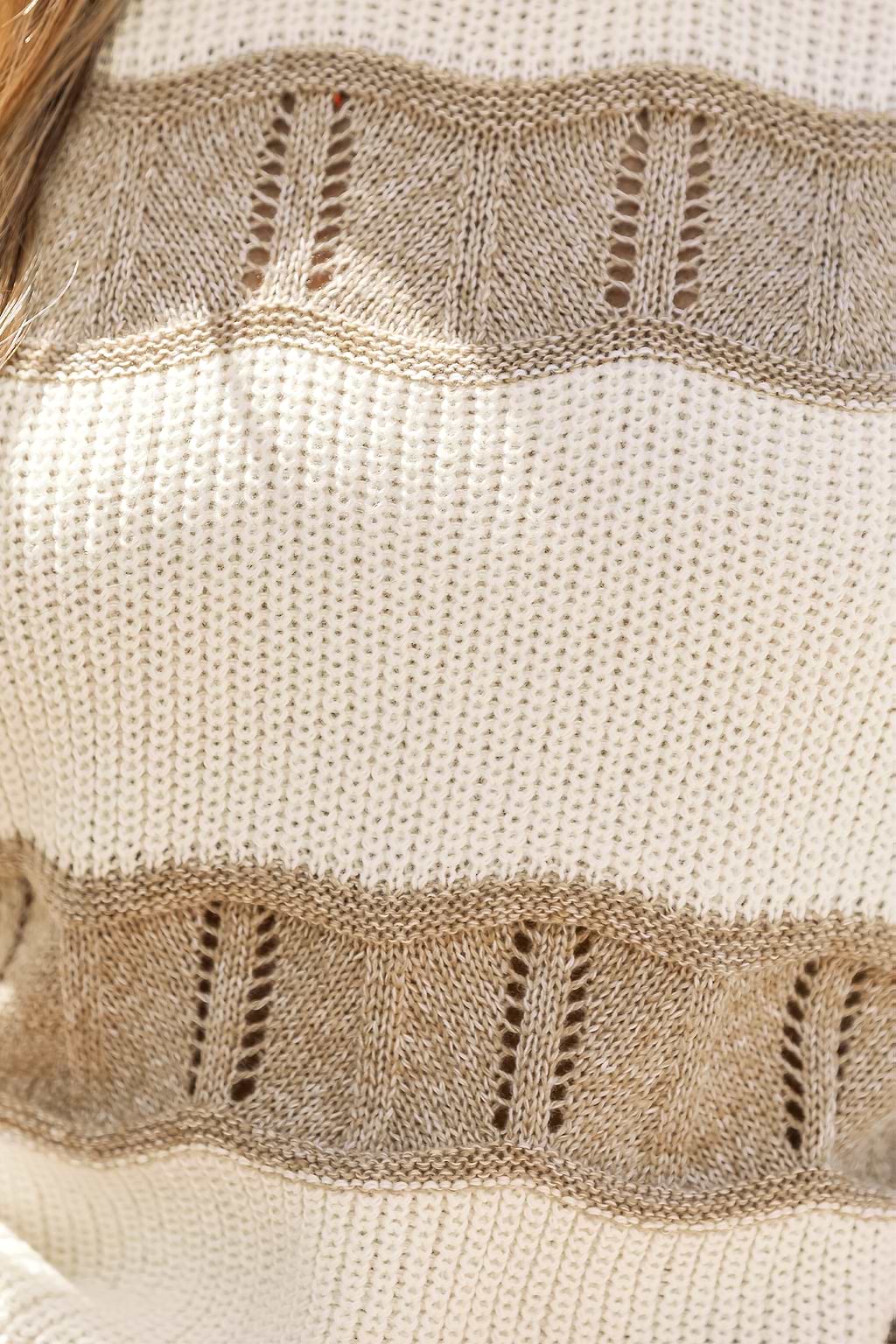 Forever Cozy Striped Knitted Jumper