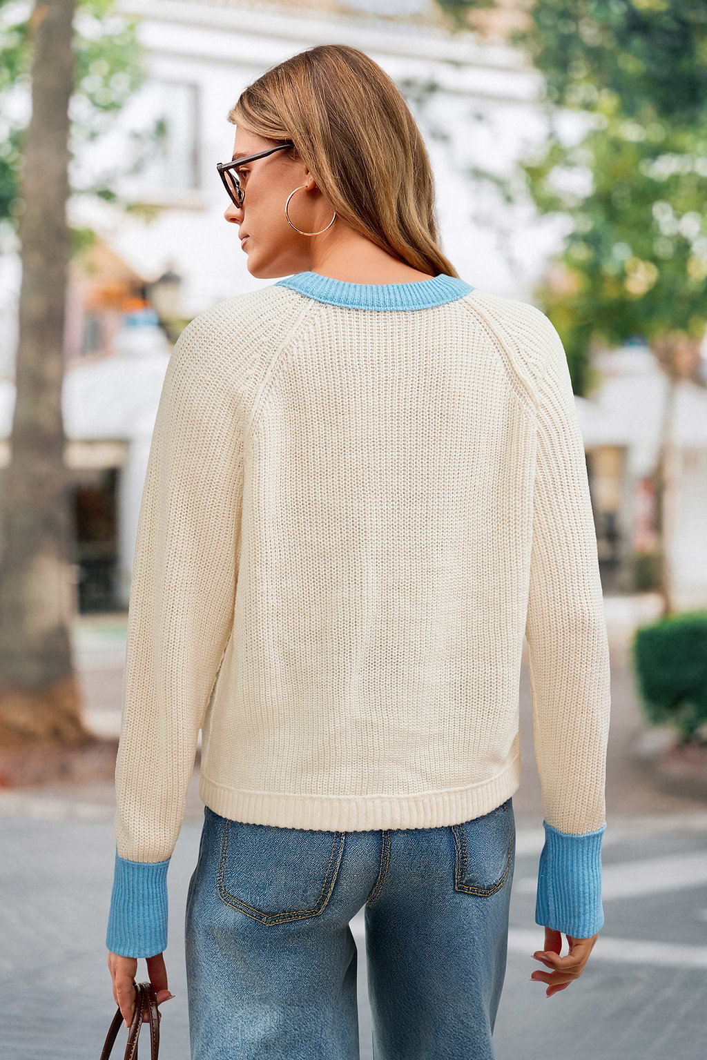 Split Decision Colorblock Cardigan