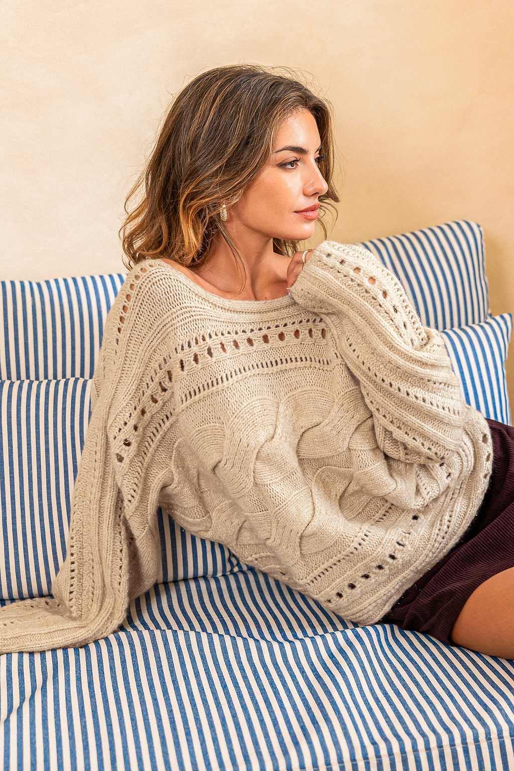 Low Key Beige Sweater