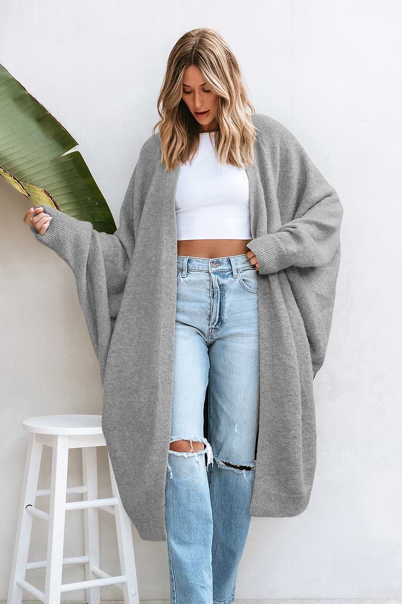 Relax & Repeat Grey Cardigan