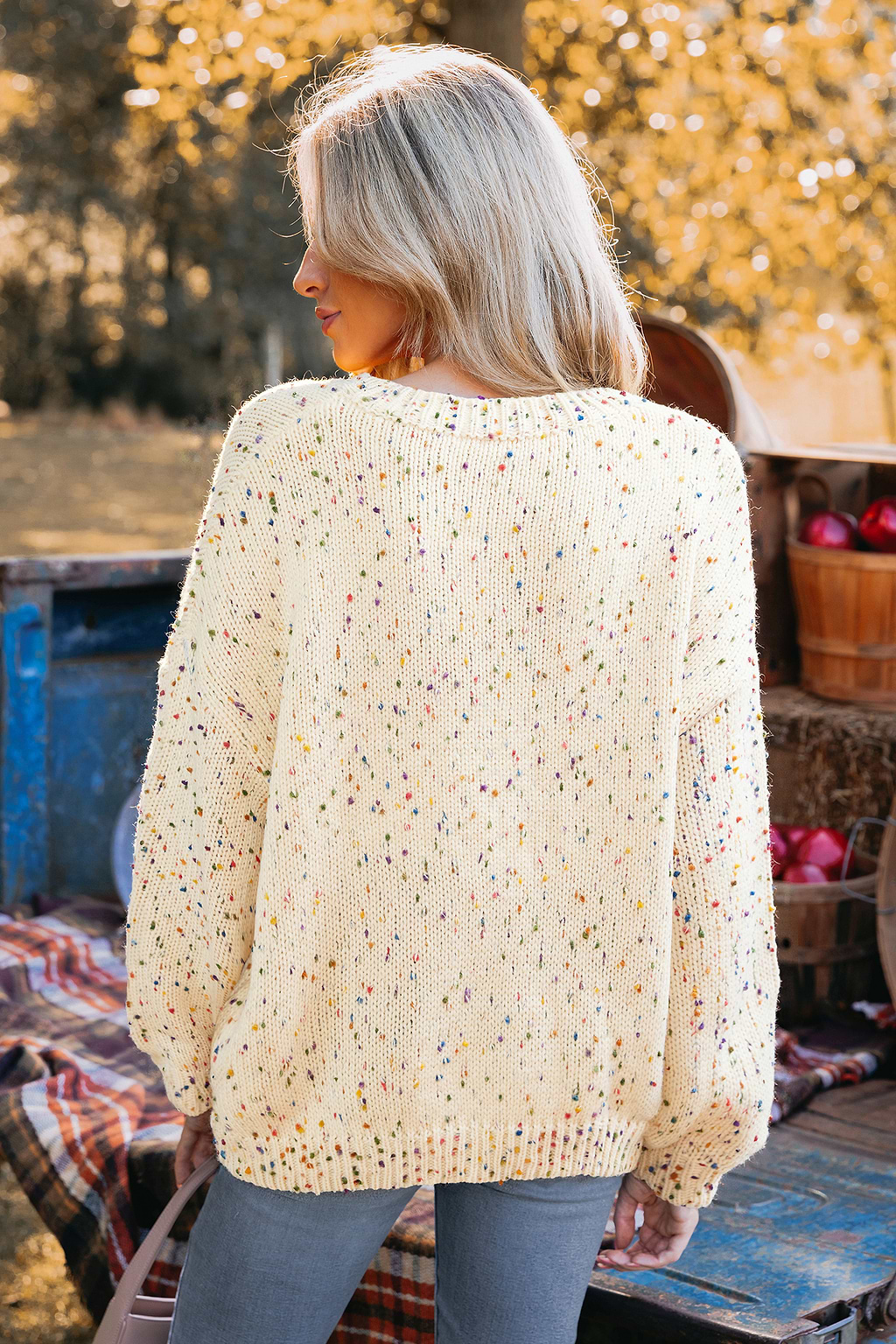 Crème Brûlée Cream Sweater
