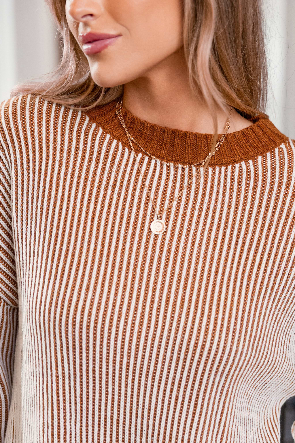 Hot Fudge Striped Sweater