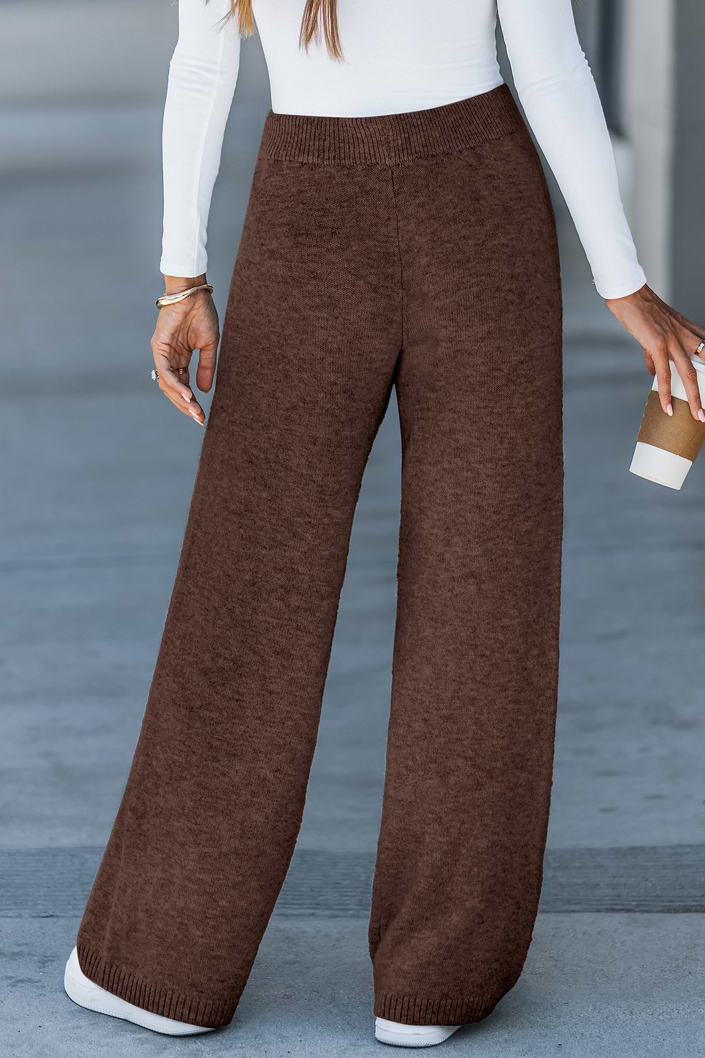 Hushed Tones Brown Pants