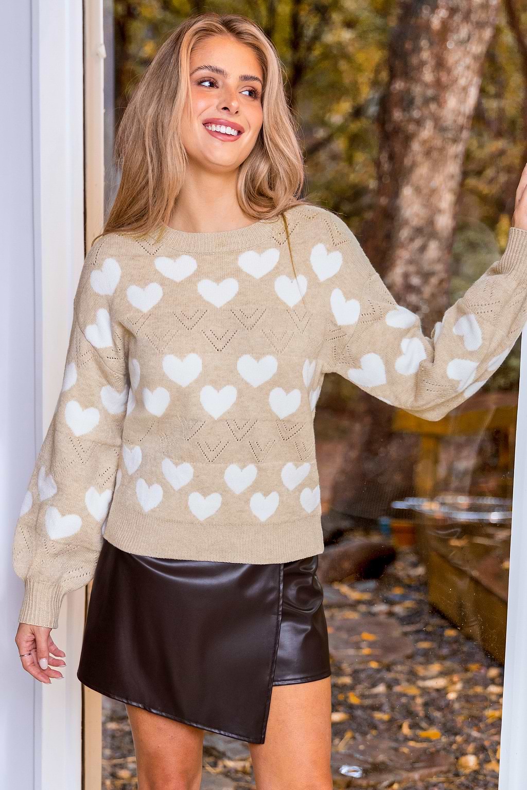 Enamored Heart Sweater